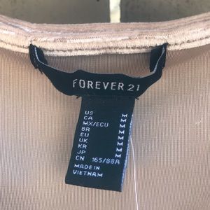 Forever 21 Tops - Forever 21 Velvet Long Sleeve Crop Top Forever 21 Tops - Forever 21 Velvet Long Sleeve Crop Top